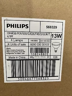 Philips 13w 120w Replacement Led 1200 Brightness Dimmable Spotlights (4 PACK) • $39.95