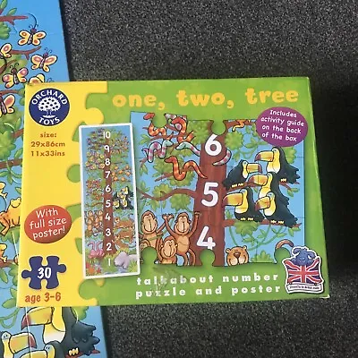 £5.50 • Buy Orchard Toys One, Two, Tree Puzzle, Orchard Toys Jigsaw Puzzle, Orchard Toys