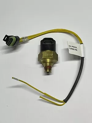 Electro Motive EMD 40087572 Turbo Oil Pressure Sensor - W/ Cable Connector Tail • $100
