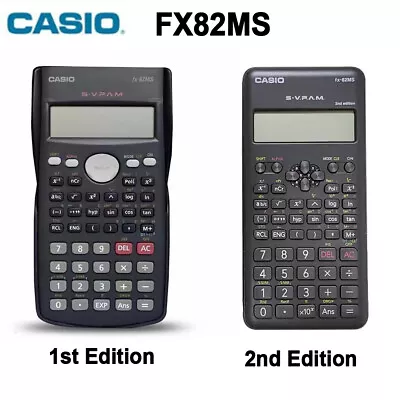 Casio Fx82ms Scientific Calculator 12 Digit 240Functions Stat Data Calculator • $20.99