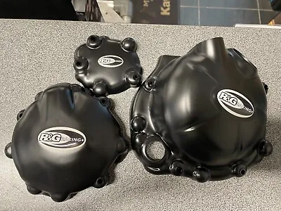 Set Of Of R&G Engine Covers To Fit Kawasaki ZX6-R '09 Onwards • £120