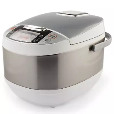 Rice Multi Cooker Family Sized 10 Cup Capacity 860W Soft Touch Control Fast Cook • $83.99