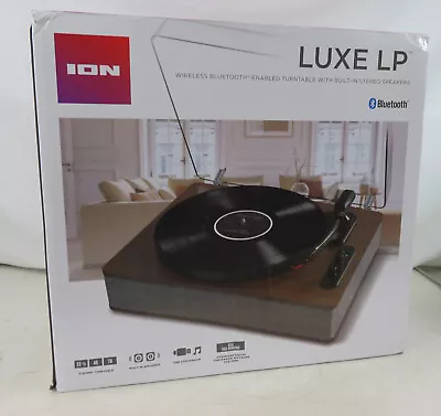 ION Audio Luxe LP Bluetooth Vinyl Record Player With Speakers - Open Box • $14.99