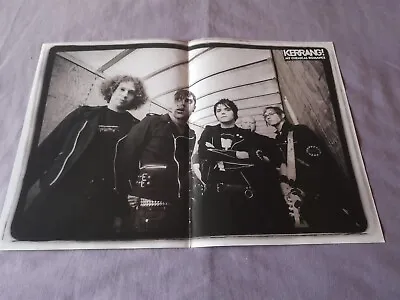 Kerrang MY CHEMICAL ROMANCE Double-sided POSTER    ( 42cms By 28cms ) • £4.50