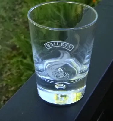 Baileys Irish Cream 200ml Barware Liqueur Glass W Heavy Base Controlled Bubble • $8.50