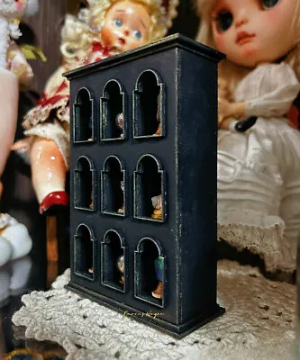 1/12 Scale Dollhouse Miniatures Unfinished Furniture European Palace Showcase • $11.39