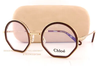 Brand New Chloe Eyeglass Frames CE 2143 210 Brown Women 50mm Without Case • $99.99