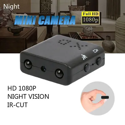 1080P Hidden Spy Camera HD Micro Security Cam Night Vision  IR-Cut Wireless UK • £9.57