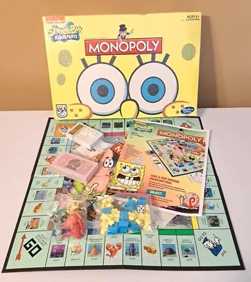 Monopoly Nickelodeon SpongeBob SquarePants Edition 2014 Collectors Damaged Box • $29.95