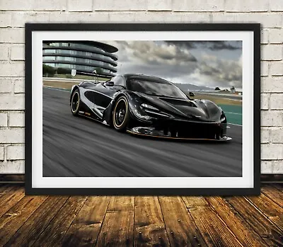 Styled McLaren 720S GT3X - High Quality Premium Poster Print • $39.95