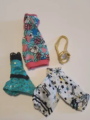 Monster High Dolls Lagoona Blue Wave 1 G1 Clothing Lot No Doll Dress Shirt Short • $17