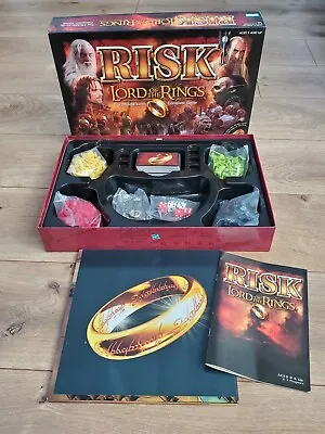 Risk Lord Of The Rings Middle Earth Conquest Board Game 2002 New Open Box • $54.99