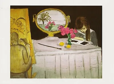 Postcard Henri Matisse  The Painting Lesson  1919 SNGMA NrMINT • $4.99