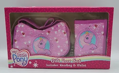 My Little Pony Pinkie Pie Gift Box Set Purse Handbag Wallet NOS 2006 NRFB • $19.95
