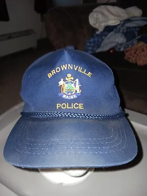 Brownville Maine Police Hat • $15