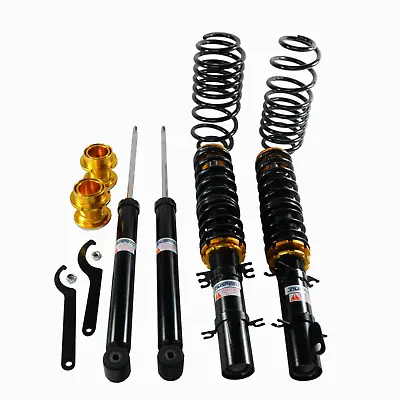 Set 4× COILOVER Suspension KIT FOR VW GOLF/ GTI/ JETTA MK4 99-05 Shock Struts • $195.99