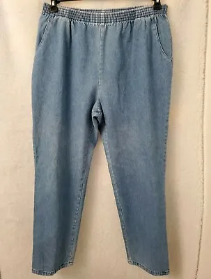 Mustang Jeans Pants Size 20 No 1 Womens Blue • $18.04