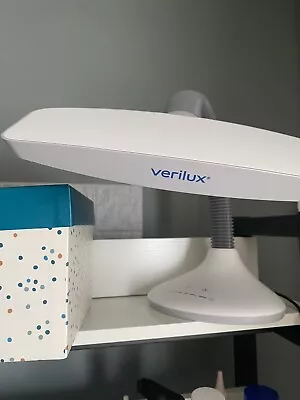 Verilux HappyLight Duo-2-in-1 Light Therapy&Task Desk Lamp-UVFull Spectrum Vd46 • $24