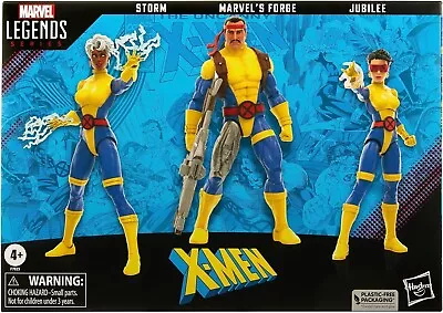 Marvel Legends X-Men 60th Anniversary - Forge Storm & Jubilee Figure 3-Pack • £59.99