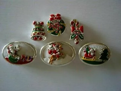 2 Hole Slider Beads Noel Holiday Beads Multi Color #6 • $6.95