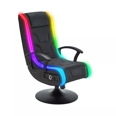 X Rocker Veleno 2.1 Audio Speaker Junior Rocker Gaming Chair W/ Neo Motion RGB • $409