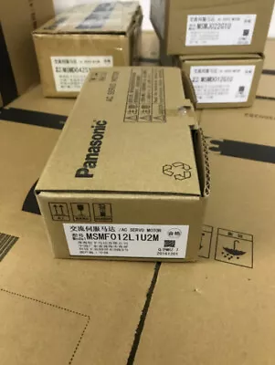 Panasonic MSMF012L1U2M Servo Motor New In Box • $249.99