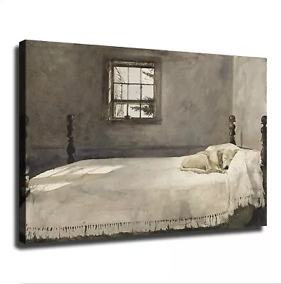 Andrew Wyeth Master Bedroom Poster Picture HD Canvas Print Famous Artwork • $13.90