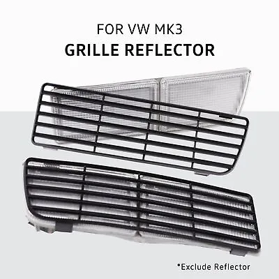 $43.38 • Buy For VW MK3 Golf Vento Jetta Front Bumper GTI VR6 Grille Reflector Sidemarker