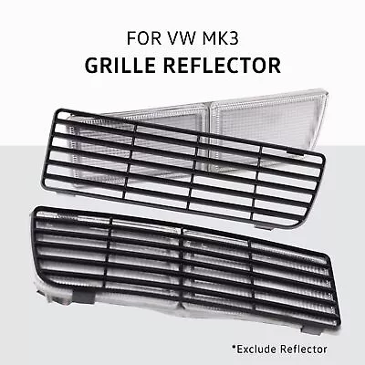 Grille Reflector Front Bumper For VW MK3 Golf Cabrio Vento Jetta GTI VR6 Grid • $42.24