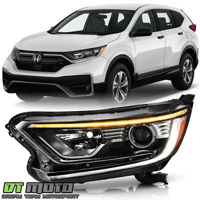For 2017-2021 Honda CRV CR-V LX|EX|EXL Halogen LED DRL Projector Headlight Left • $115.99
