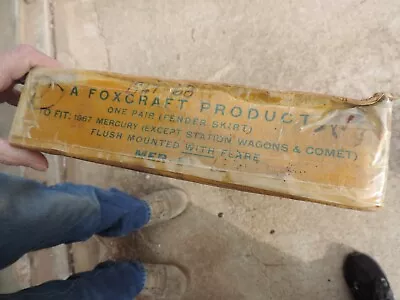 Foxcraft Fender Skirts 1967 Mercury Except Station Wagons & Comet  • $175