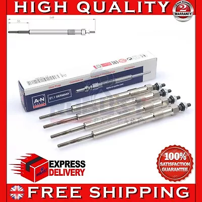 £16.19 • Buy 4X HEATER GLOW PLUGS FOR FORD TRANSIT MK7 MK8 CUSTOM RANGER 2.2 TDCi  1717631