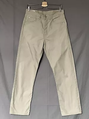 Mens Lacoste Cotton Jeans - Size 32 - Linen Style • £14