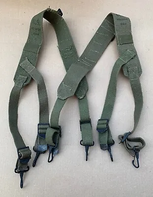 WWII US M1944 Field Gear Suspenders • $34.99