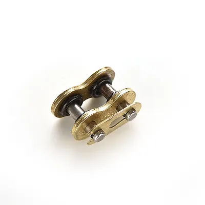 520H Gold W/O-Ring Connecting Chain Master Link For Motorcycle Dirt Bike JCEBS1 • £3.54