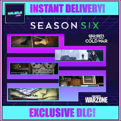 Call Of Duty : Black Ops Cold War │ WARZONE - CALLING CARD BUNDLE │ *RARE* ✨ • $3