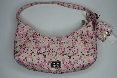 Women's Madden NYC One Size Shoulder Bag Floral Print Pink • $14.99