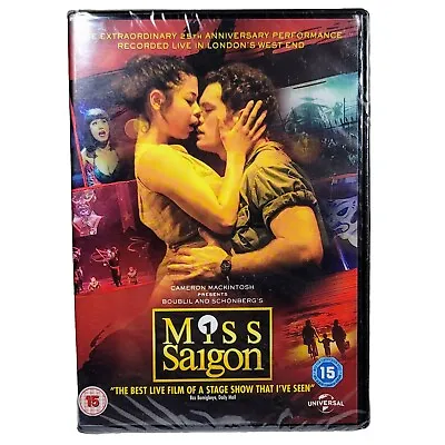 Miss Saigon 25th Anniversary Performance (2-DVD SET) UK IM [Region B/2] NEW • $19.99