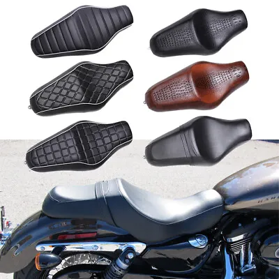 Two Up Driver Passenger Seat For Harley Sportster 1200 Nightster 48 72 Iron 883 • $95.29