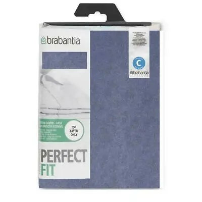 £18.39 • Buy Brabantia Ironing Board Cover - Size C - Neutral - 124cm X 45cm - Denim Blue