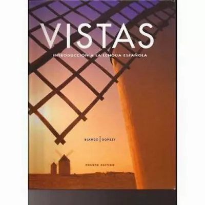 Vistas Introduccion A La Lengua Espanola By Blanco/Donley • $14.95