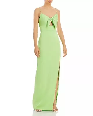 Aidan By Aidan Mattox Tie Front Bodice Column Gown SIZE 0 • $55