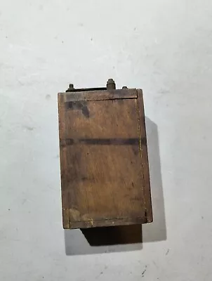 Vintage Ford Model T Wood Battery Ignition Coil Box Ford Script Untested • $10