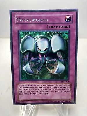 Yugioh Metalmorph FMR-003 Secret Rare Promo Holo Forbidden Memories 1996 Card • $39.88