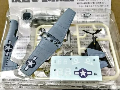 $29.15 • Buy F-Toys 1:144 Leiji Matsumoto The Cockpit - #02 Grumman F6F Hellcat Navy Fighter