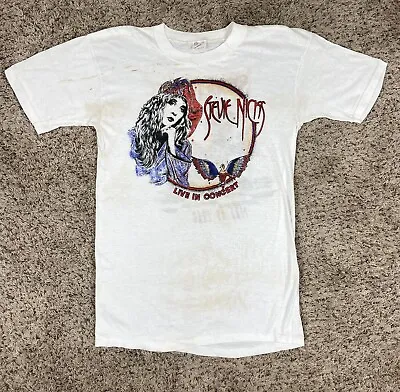 Vintage 70s Stevie Nicks Fleetwood Mac Live Concert Original T-Shirt In Men’s XL • $150