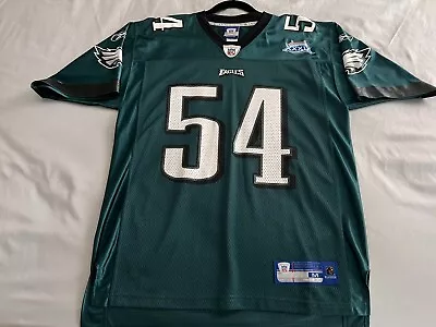 NWOT Jeremiah Trotter Eagles Reebok #54 Vintage Super Bowl 39 Jersey Men's M • $125