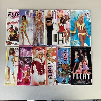 Flirt! Vintage Clothing & Lingerie Catalog Magazines | Lot Of 12 Issues • $119.95