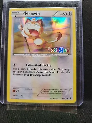 Pokemon Generations Meowth 53/83 Toys R Us Promo Card NEW! SEALED! NM-MINT! 🔥 • $9.99