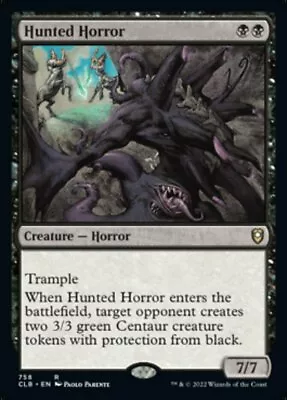 X1 Hunted Horror - Deck Exclusive R MTG Commander Legends: Battle For Baldur's G • $1.90